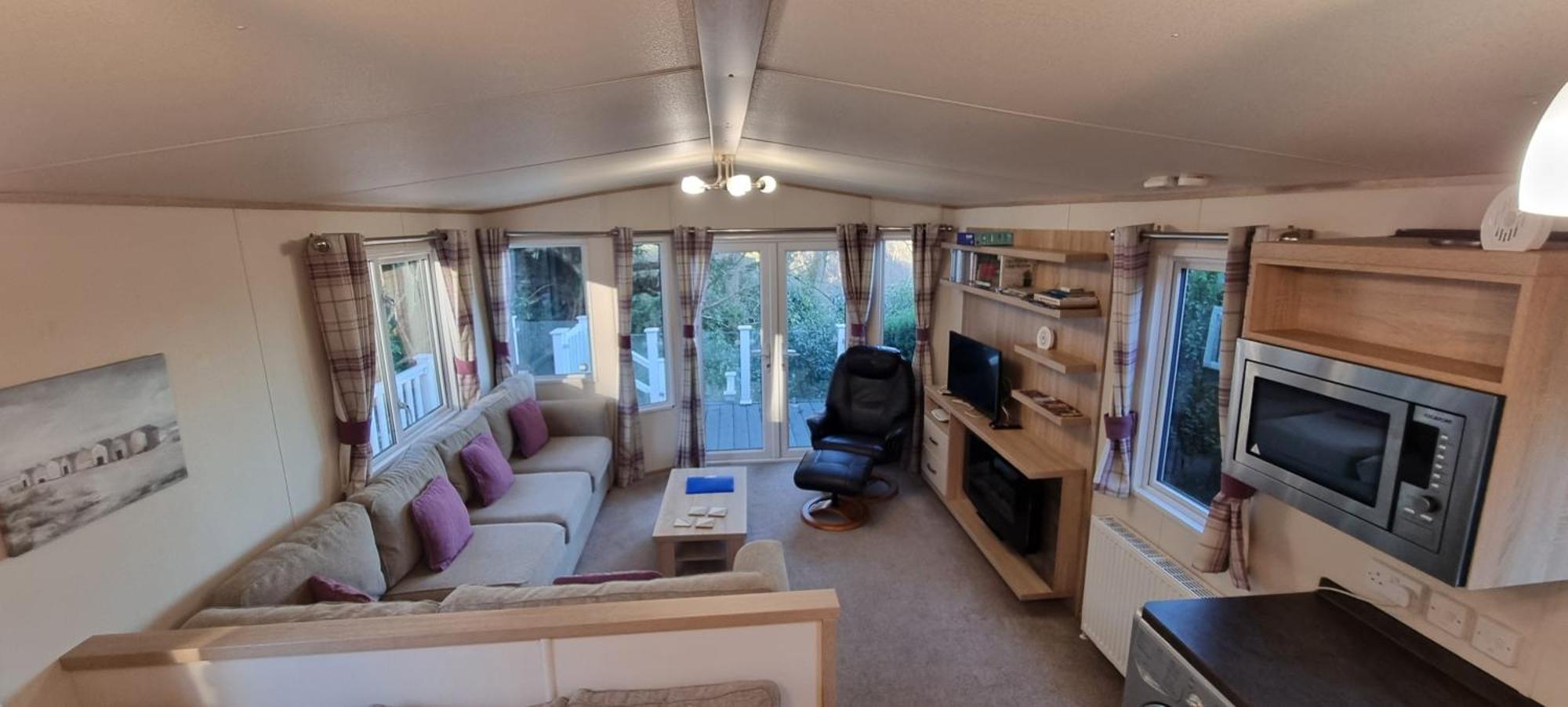 Caravan At Beauport Hastings